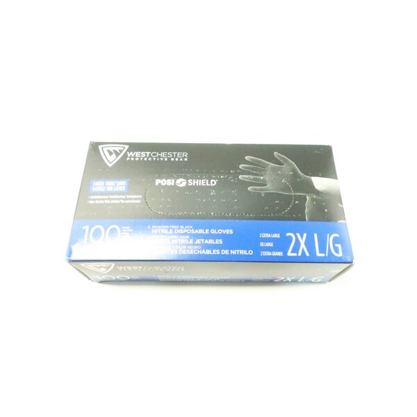 West Chester Protective Gear Posi Shield Nitrile Disposable 2X L/G
